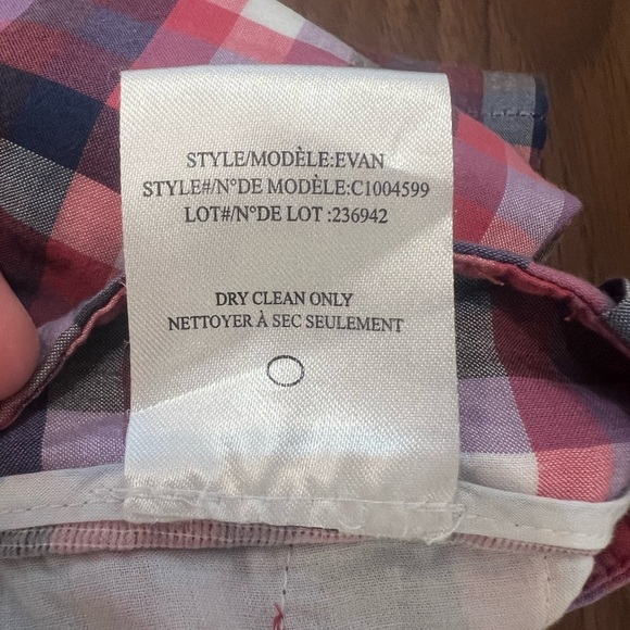 Theory “Evan” Plaid Women's Skirt - Pink and Blue. Size 4 - Picture 5 of 9